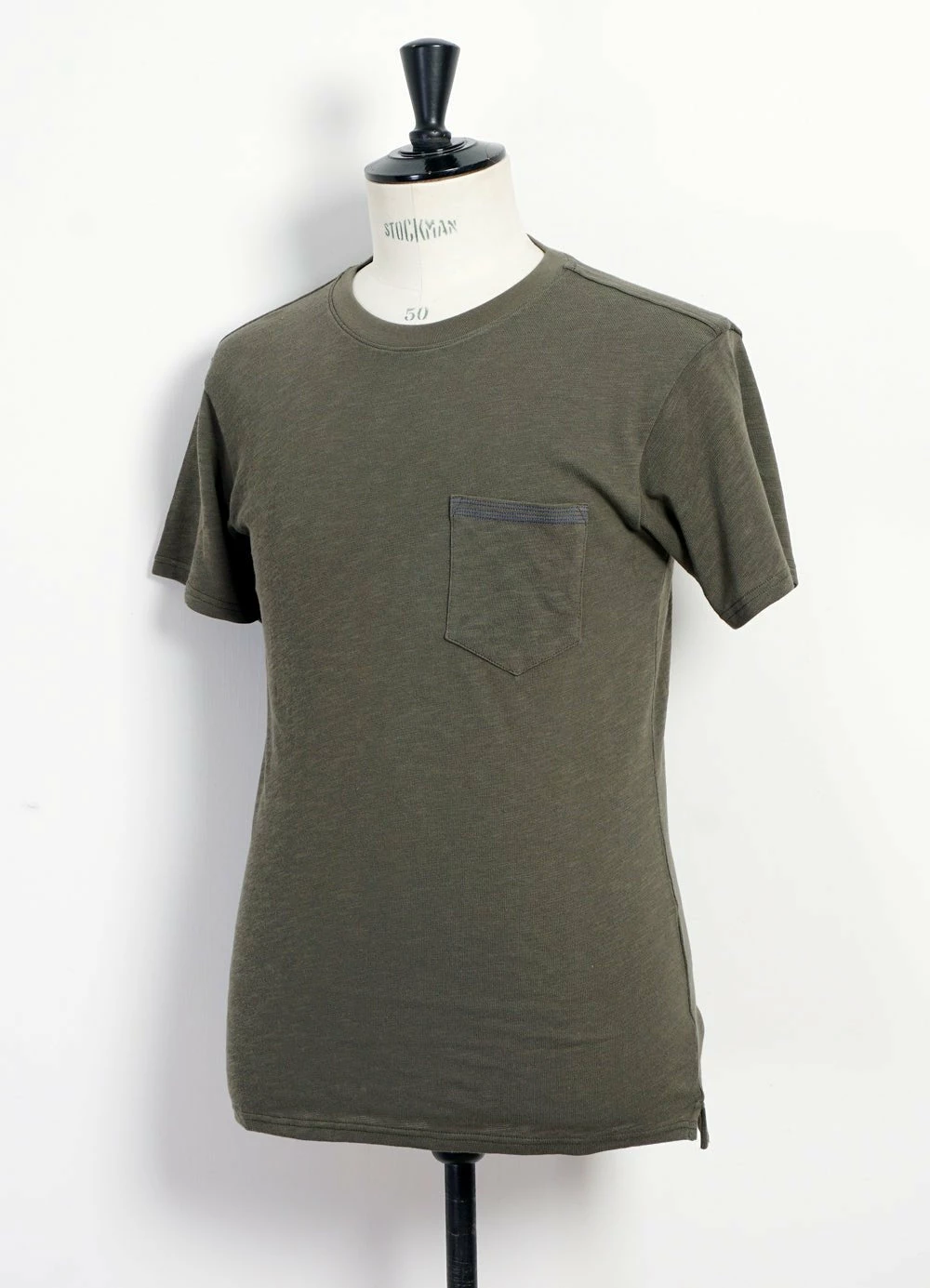 HANSEN GARMENTS JAMES | Crew Neck Pocket T | Green 4 HANSEN GARMENTS JAMES | Crew Neck Pocket T | Green - Image 2