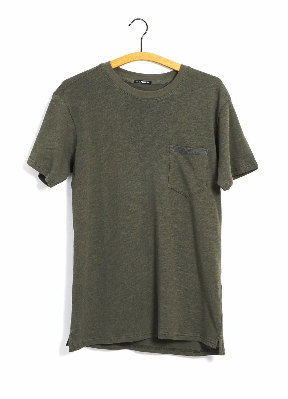 HANSEN GARMENTS JAMES | Crew Neck Pocket T | Green 3 HANSEN GARMENTS JAMES | Crew Neck Pocket T | Green