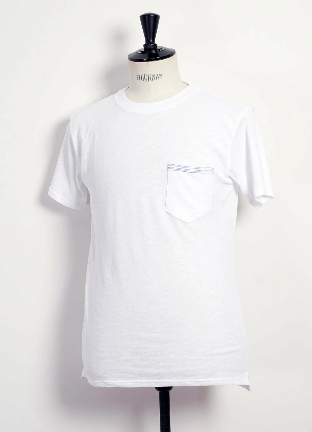 HANSEN GARMENTS JAMES | Crew Neck Pocket T | White 4 HANSEN GARMENTS JAMES | Crew Neck Pocket T | White - Image 2
