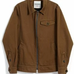 HANSEN GARMENTS JARLE | Casual Zipper Jacket | Nut