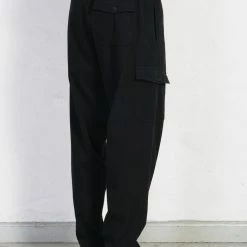 HANSEN GARMENTS JIMMY | Casual Cargo Drawstring Pants | Black 9 HANSEN GARMENTS JIMMY | Casual Cargo Drawstring Pants | Black -Heschung shop jimmy casual cargo drawstring pants black hansen garments 846300