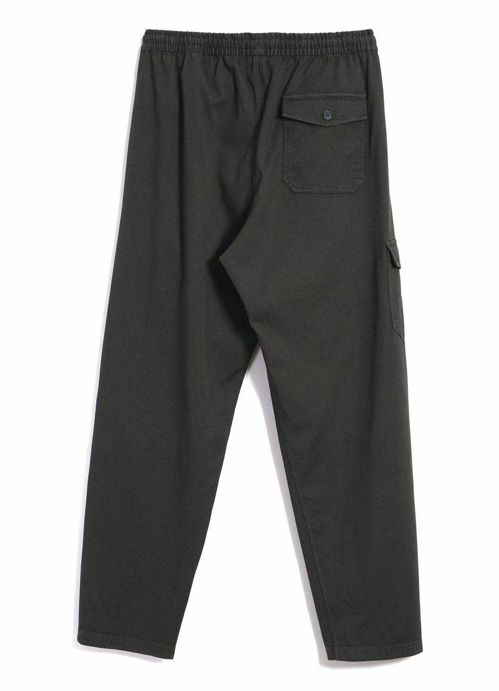 HANSEN GARMENTS JIMMY | Casual Cargo Drawstring Pants | Dark Forest 6 HANSEN GARMENTS JIMMY | Casual Cargo Drawstring Pants | Dark Forest - Image 4