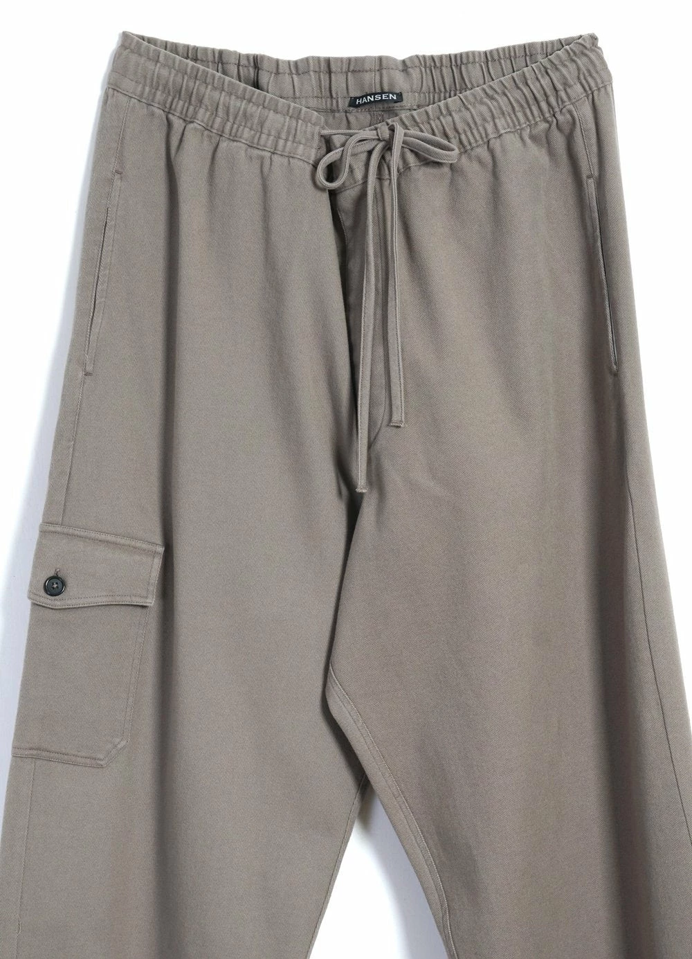HANSEN GARMENTS JIMMY | Casual Cargo Drawstring Pants | Light Grey 6 HANSEN GARMENTS JIMMY | Casual Cargo Drawstring Pants | Light Grey - Image 4