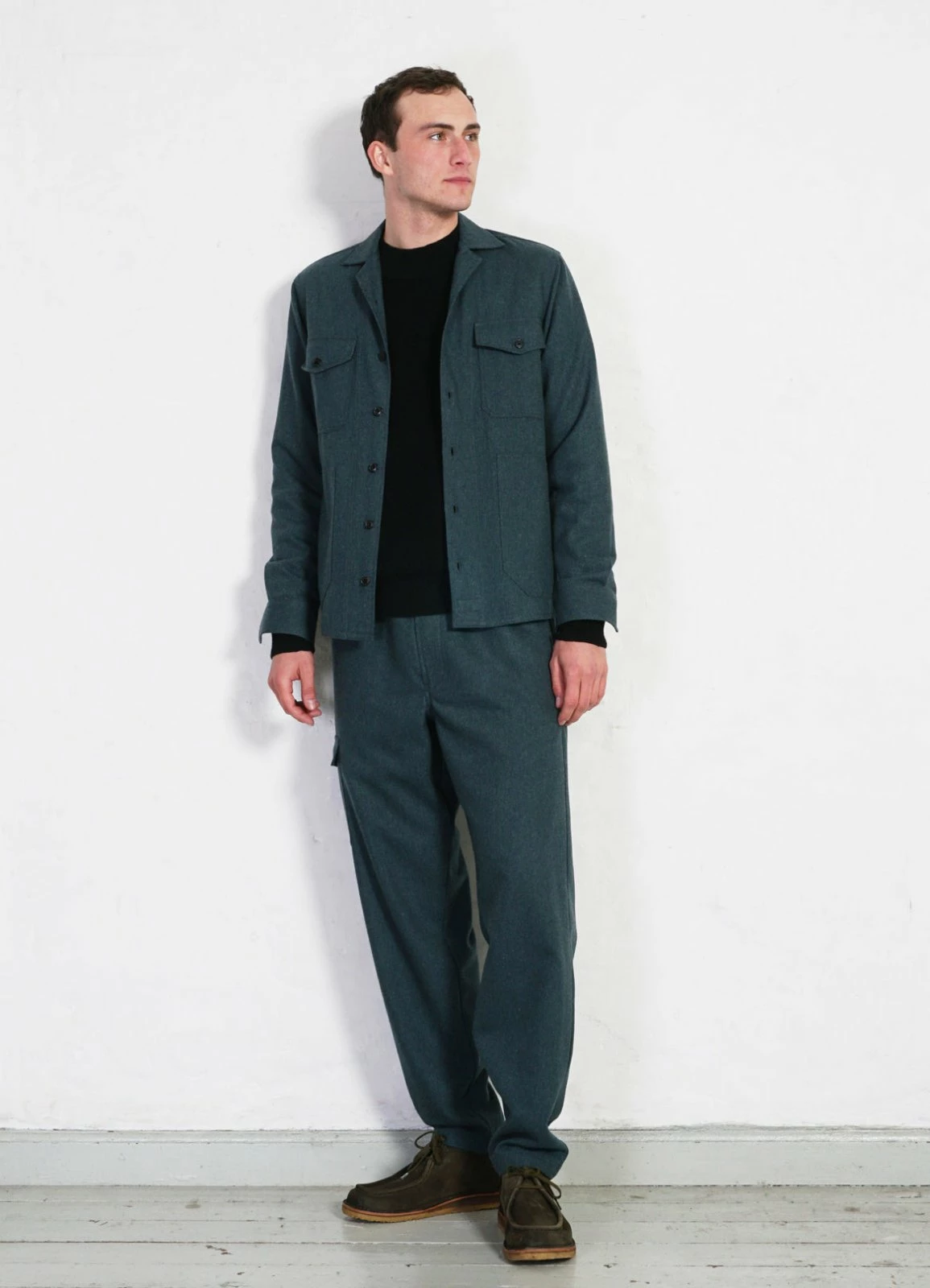 HANSEN GARMENTS JIMMY | Casual Cargo Drawstring Pants | Moss Green 6 HANSEN GARMENTS JIMMY | Casual Cargo Drawstring Pants | Moss Green - Image 4
