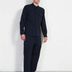 HANSEN GARMENTS JIMMY | Casual Cargo Drawstring Pants | Navy 17 HANSEN GARMENTS JIMMY | Casual Cargo Drawstring Pants | Navy -Heschung shop jimmy casual cargo drawstring pants navy hansen garments 108030