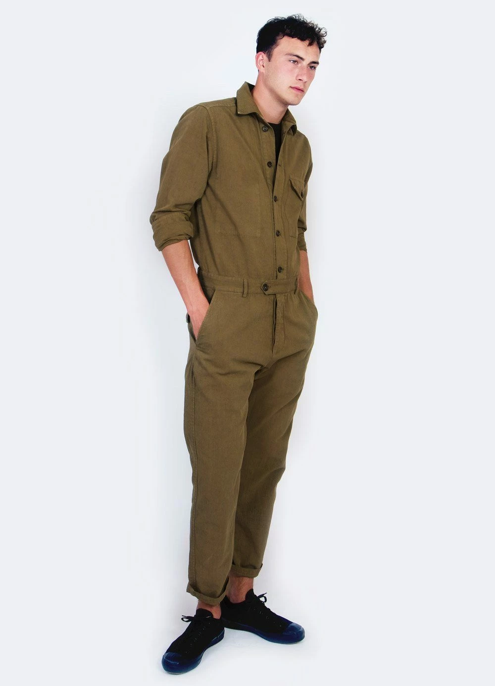 HANSEN GARMENTS JOAKIM | Regular Fit Coverall | Desert 4 HANSEN GARMENTS JOAKIM | Regular Fit Coverall | Desert - Image 2