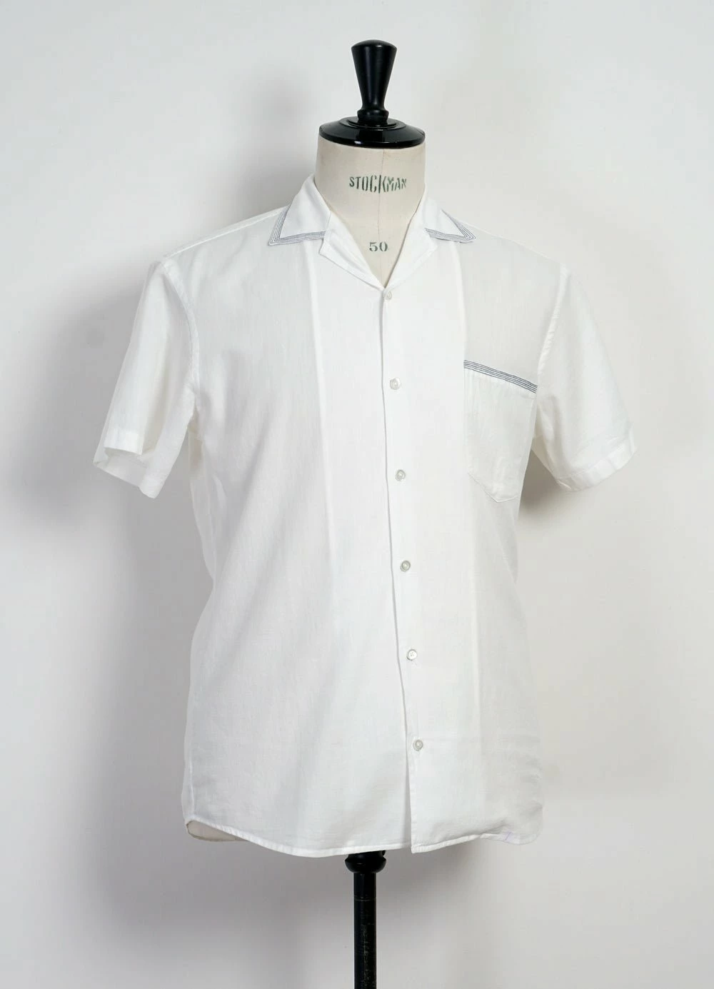 HANSEN GARMENTS JONNY | Short Sleeve Shirt | White 4 HANSEN GARMENTS JONNY | Short Sleeve Shirt | White - Image 2