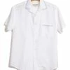 HANSEN GARMENTS JONNY | Short Sleeve Shirt | White 2 HANSEN GARMENTS JONNY | Short Sleeve Shirt | White -Heschung shop jonny short sleeve shirt white hansen garments 687888
