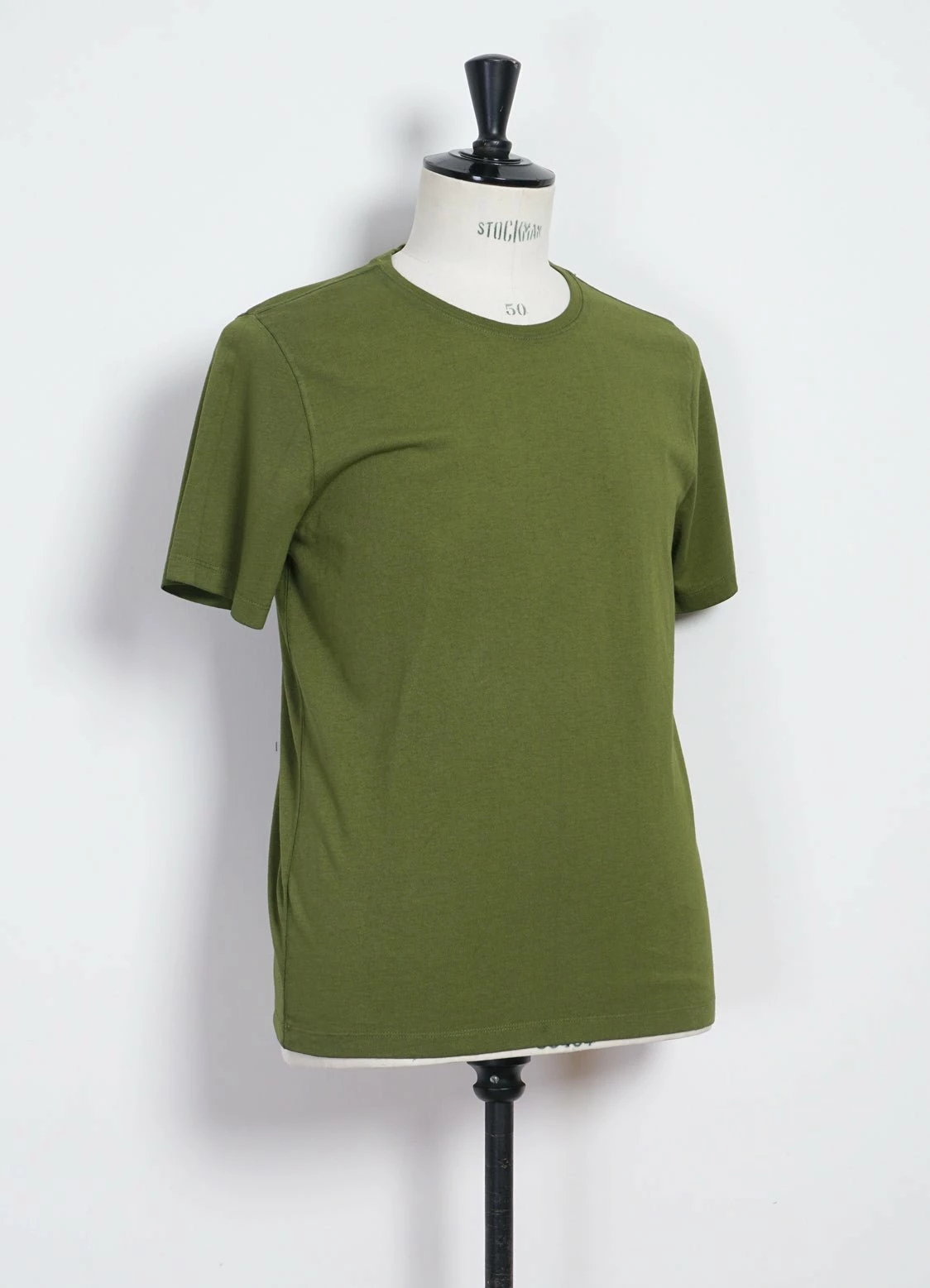 HANSEN GARMENTS JULIAN | Crew Neck T-Shirt | Cretan Green 4 HANSEN GARMENTS JULIAN | Crew Neck T-Shirt | Cretan Green - Image 2
