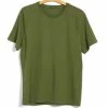 HANSEN GARMENTS JULIAN | Crew Neck T-Shirt | Cretan Green -Heschung shop julian crew neck t shirt cretan green hansen garments 891360