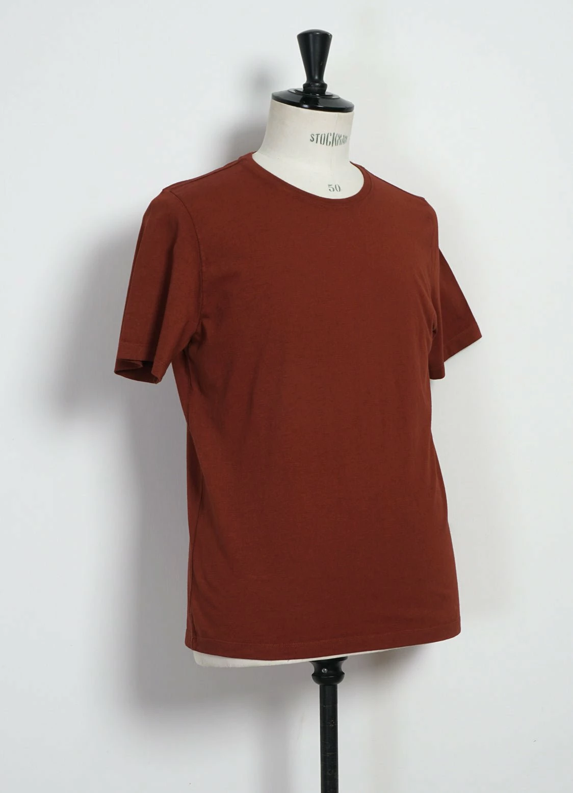 HANSEN GARMENTS JULIAN | Crew Neck T-Shirt | Terracotta 4 HANSEN GARMENTS JULIAN | Crew Neck T-Shirt | Terracotta - Image 2