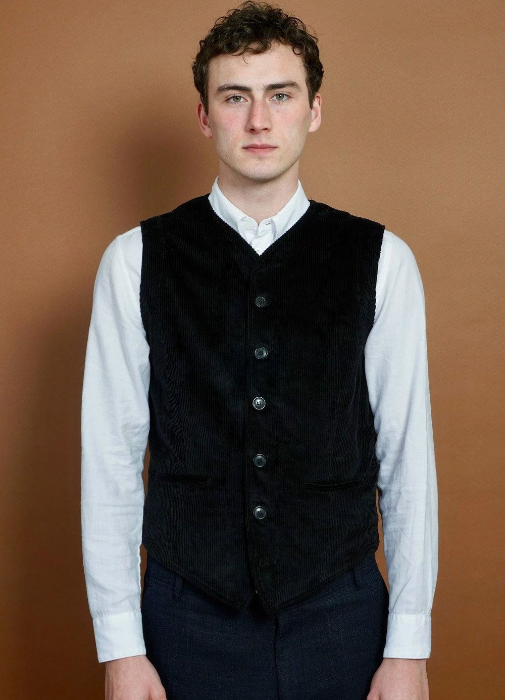 HANSEN GARMENTS KAJ | Casual Waistcoat | Black 4 HANSEN GARMENTS KAJ | Casual Waistcoat | Black - Image 2
