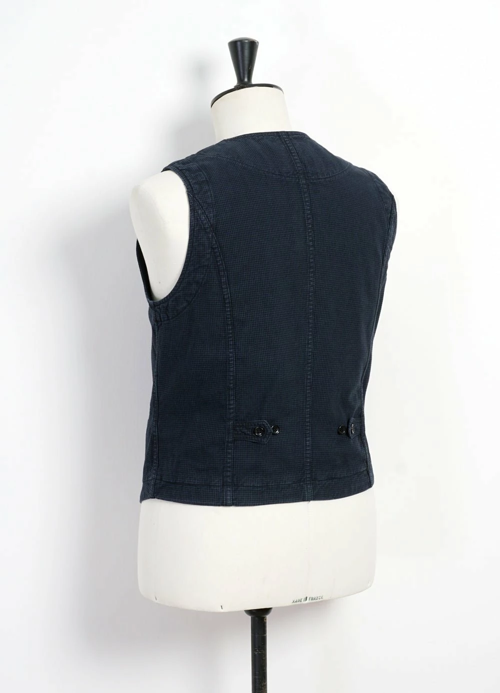 HANSEN GARMENTS KAJ | Casual Waistcoat | Black Navy 5 HANSEN GARMENTS KAJ | Casual Waistcoat | Black Navy - Image 3