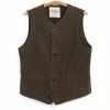 HANSEN GARMENTS KAJ | Casual Waistcoat | Nut 2 HANSEN GARMENTS KAJ | Casual Waistcoat | Nut -Heschung shop kaj casual waistcoat nut 187197