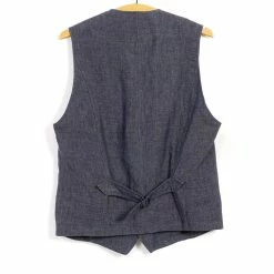 HANSEN GARMENTS KALLE | Casual Classic Vest | Blue Delave -Heschung shop kalle casual classic vest blue delave 225 709234