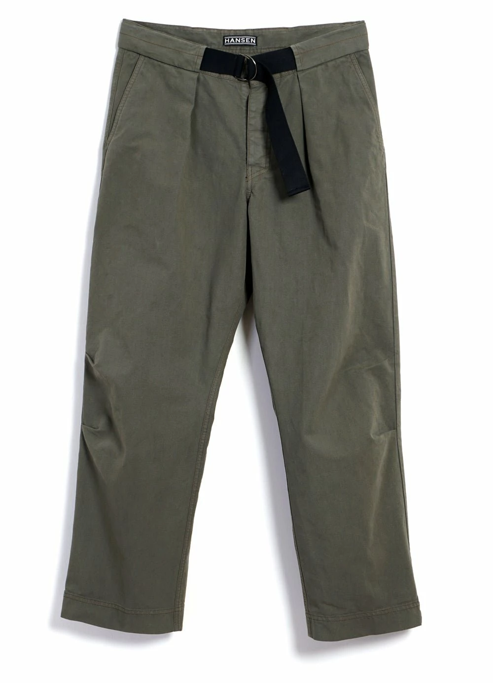 HANSEN GARMENTS KARLO | Wide Cut Utility Trousers | Green 3 HANSEN GARMENTS KARLO | Wide Cut Utility Trousers | Green