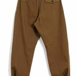 HANSEN GARMENTS KARLO | Wide Cut Utility Trousers | Nut -Heschung shop karlo wide cut utility trousers nut hansen garments 336008