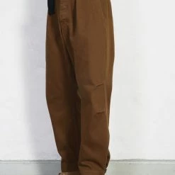HANSEN GARMENTS KARLO | Wide Cut Utility Trousers | Nut -Heschung shop karlo wide cut utility trousers nut hansen garments 404548
