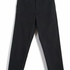 HANSEN GARMENTS KEN | Wide Cut Trousers | Blackish