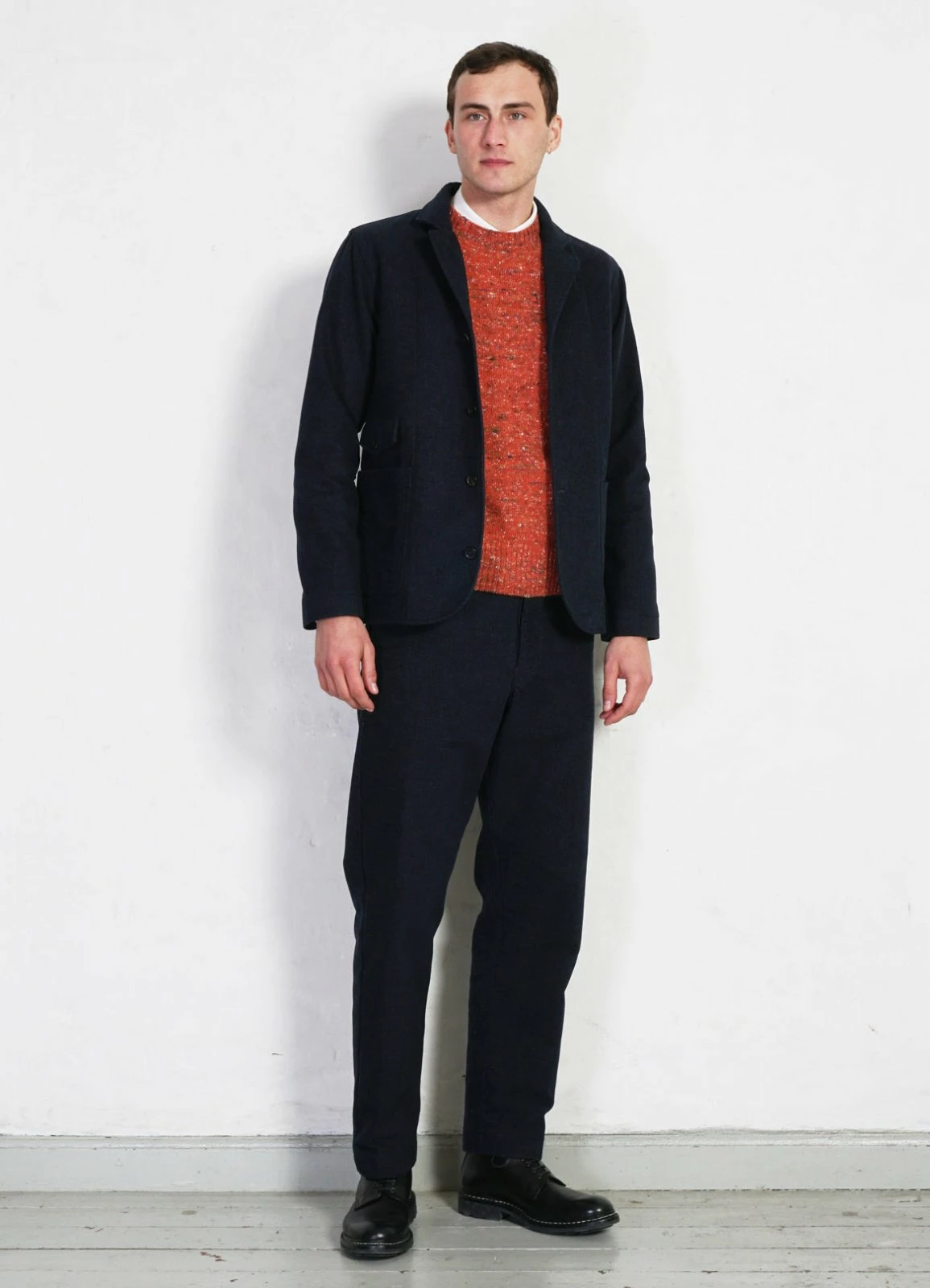 HANSEN GARMENTS KEN | Wide Cut Trousers | Broken Blue 12 HANSEN GARMENTS KEN | Wide Cut Trousers | Broken Blue - Image 10