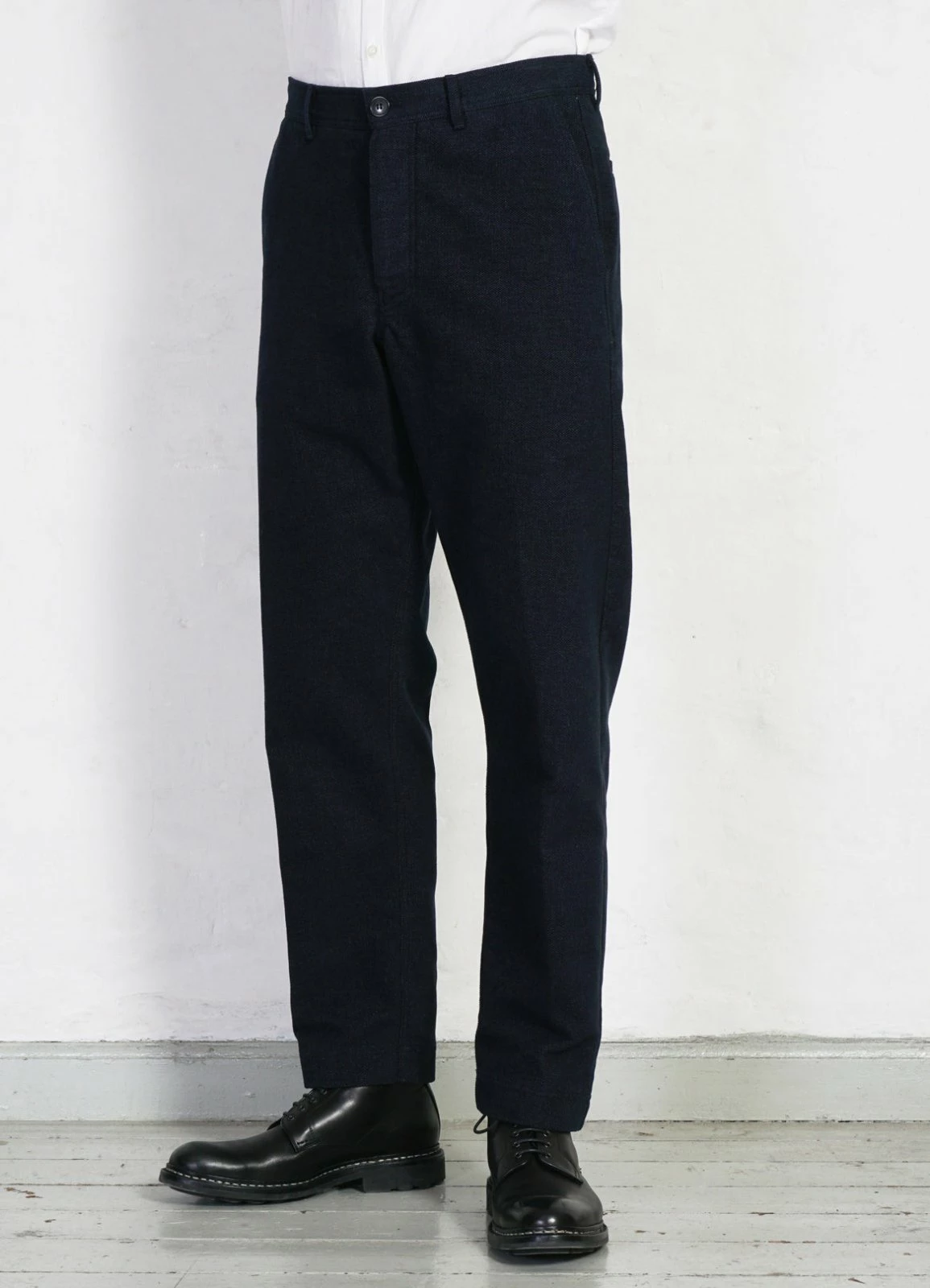 HANSEN GARMENTS KEN | Wide Cut Trousers | Broken Blue 6 HANSEN GARMENTS KEN | Wide Cut Trousers | Broken Blue - Image 4