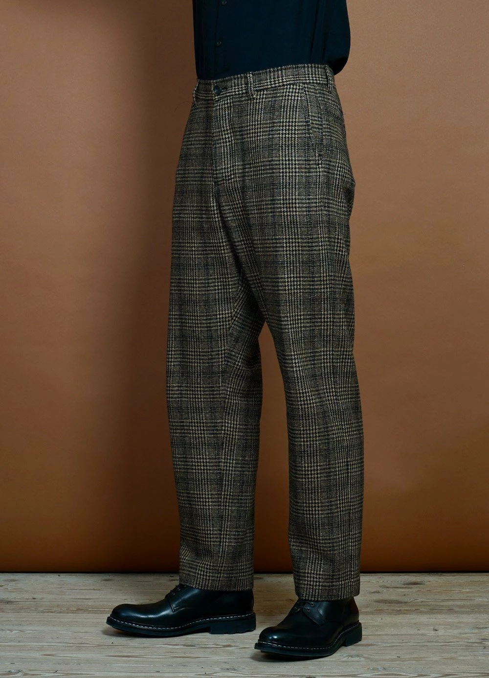 HANSEN GARMENTS KEN | Wide Cut Trousers | Checkered 7 HANSEN GARMENTS KEN | Wide Cut Trousers | Checkered - Image 5