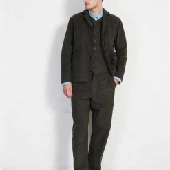 HANSEN GARMENTS KEN | Wide Cut Trousers | Greenish 17 HANSEN GARMENTS KEN | Wide Cut Trousers | Greenish -Heschung shop ken wide cut trousers greenish hansen garments 948160