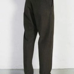 HANSEN GARMENTS KEN | Wide Cut Trousers | Greenish 13 HANSEN GARMENTS KEN | Wide Cut Trousers | Greenish -Heschung shop ken wide cut trousers greenish hansen garments 996209