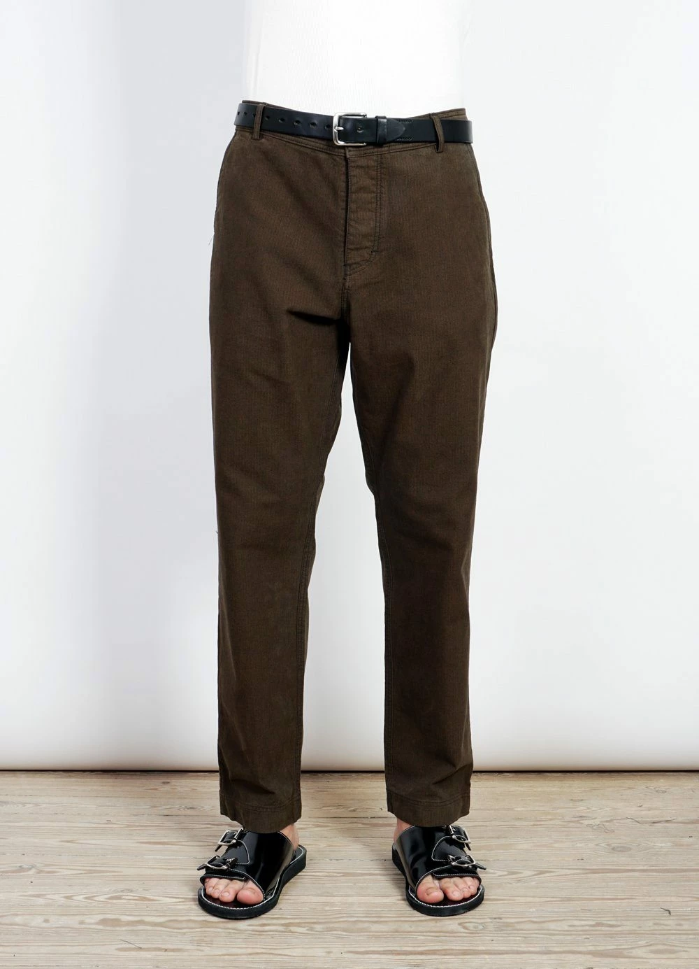 HANSEN GARMENTS KEN | Wide Cut Trousers | Nut 8 HANSEN GARMENTS KEN | Wide Cut Trousers | Nut - Image 6