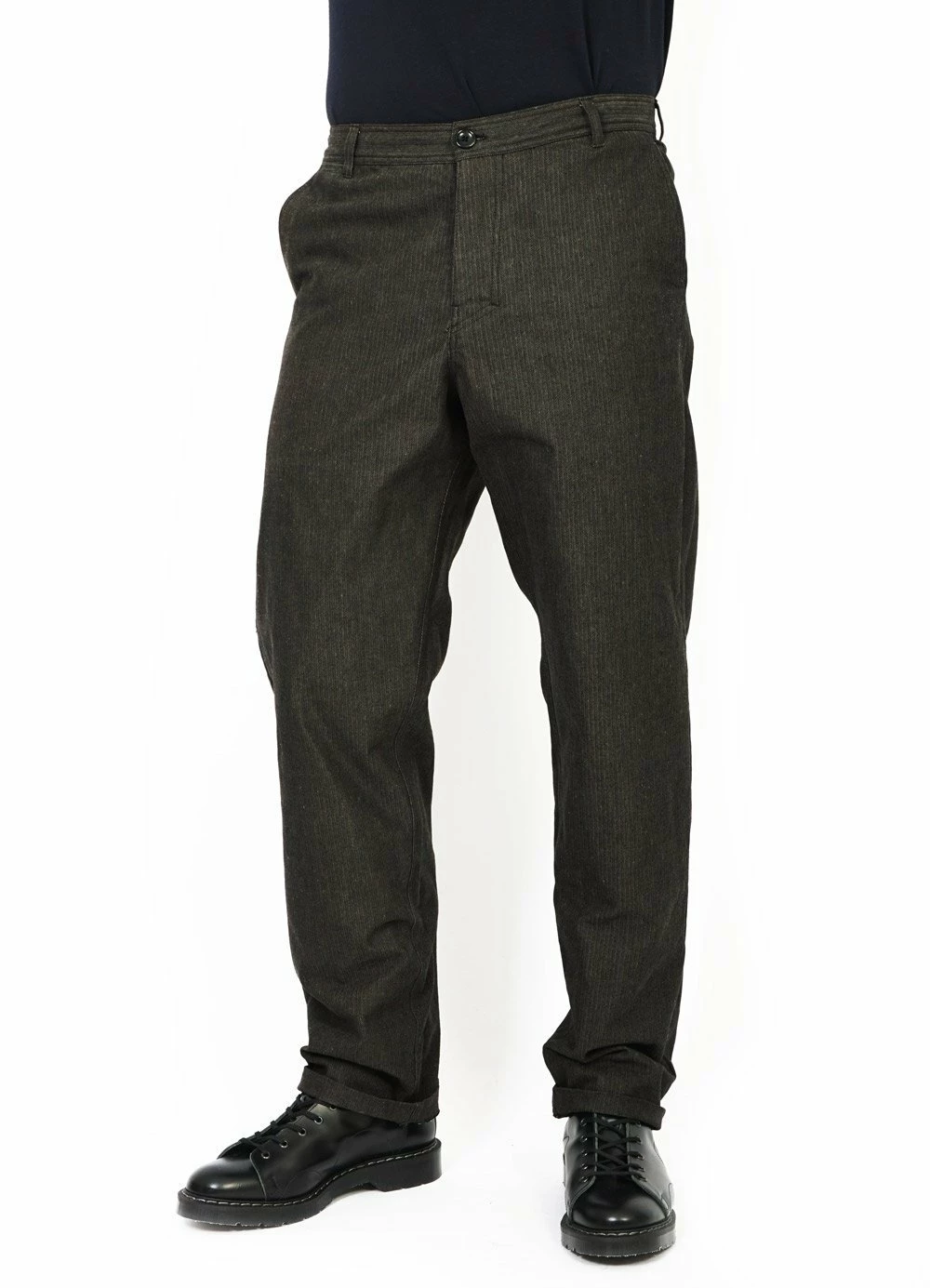 HANSEN GARMENTS KEN | Wide Cut Trousers | Woods 4 HANSEN GARMENTS KEN | Wide Cut Trousers | Woods - Image 2