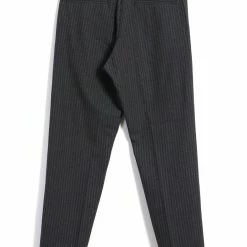 HANSEN GARMENTS KIAN | Cinch Back Wide Trousers | Grey Pin 11 HANSEN GARMENTS KIAN | Cinch Back Wide Trousers | Grey Pin -Heschung shop kian cinch back wide trousers grey pin hansen garments 394550