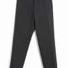 HANSEN GARMENTS KIAN | Cinch Back Wide Trousers | Grey Pin 2 HANSEN GARMENTS KIAN | Cinch Back Wide Trousers | Grey Pin -Heschung shop kian cinch back wide trousers grey pin hansen garments 925196
