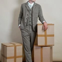 HANSEN GARMENTS KIAN | Wide Fit Trousers | Lion 12 HANSEN GARMENTS KIAN | Wide Fit Trousers | Lion -Heschung shop kian wide fit trousers lion hansen garments 787773