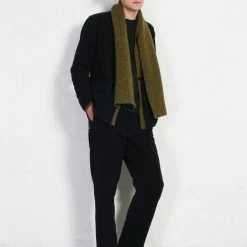 HANSEN GARMENTS LARS | Rib Stitch Scarf | Garden 14 HANSEN GARMENTS LARS | Rib Stitch Scarf | Garden -Heschung shop lars rib stitch scarf garden hansen garments 614564