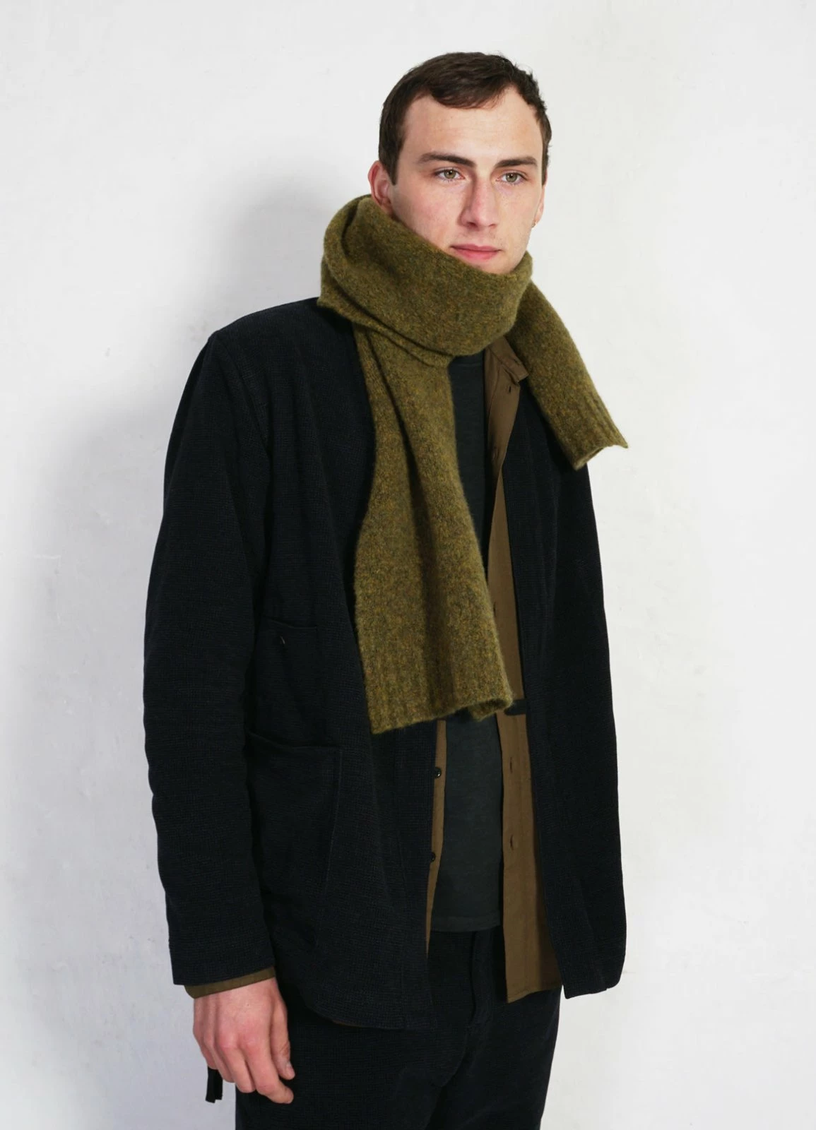 HANSEN GARMENTS LARS | Rib Stitch Scarf | Garden 7 HANSEN GARMENTS LARS | Rib Stitch Scarf | Garden - Image 5