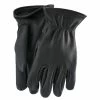 Red Wing LEATHER GLOVE | Lined Buckskin | Black -Heschung shop leather glove lined buckskin black red wing 469567