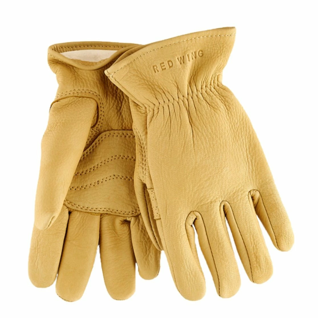 Red Wing LEATHER GLOVE | Lined Buckskin | Yellow 3 Red Wing LEATHER GLOVE | Lined Buckskin | Yellow