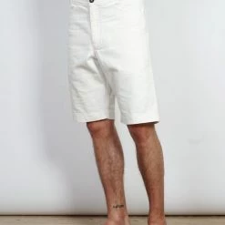 HANSEN GARMENTS LENNY | Casual Work Shorts | Ecru -Heschung shop lenny casual work shorts ecru 637581