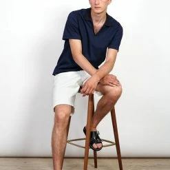 HANSEN GARMENTS LENNY | Casual Work Shorts | Ecru -Heschung shop lenny casual work shorts ecru 931933