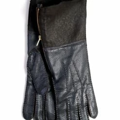 MAISON FABRE LEONARD | Deerskin Racer Long Glove | Marron