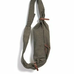 KAPITAL LITTLE SNUFKIN #6 | Canvas Bag | Khaki