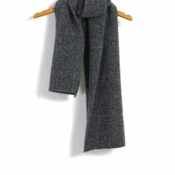 HANSEN GARMENTS LUIS | Knitted Scarf | Ashes -Heschung shop luis knitted scarf ashes hansen garments 346290
