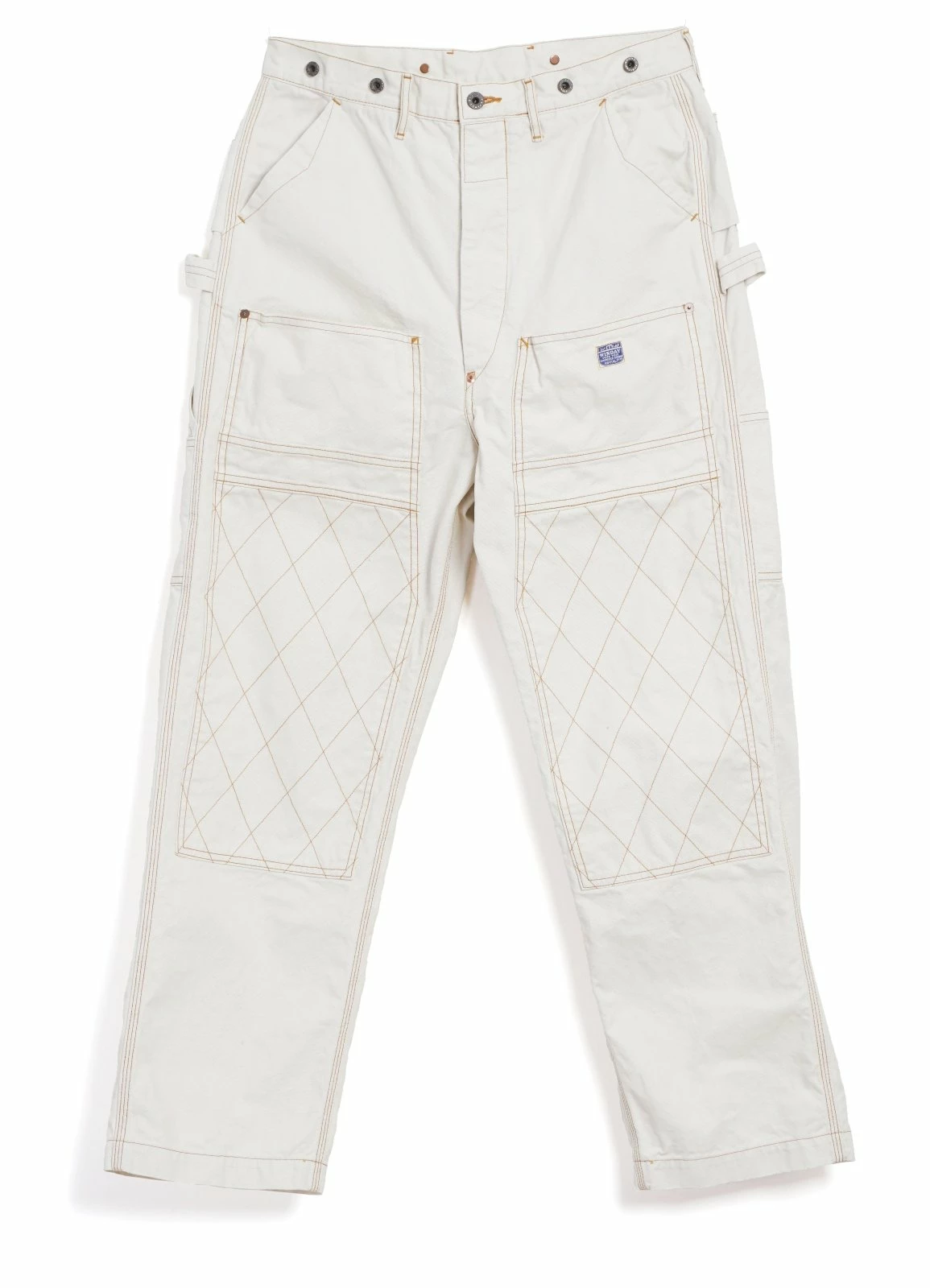 KAPITAL LUMBER PANTS | Thin Canvas Trousers | Ecru 3 KAPITAL LUMBER PANTS | Thin Canvas Trousers | Ecru