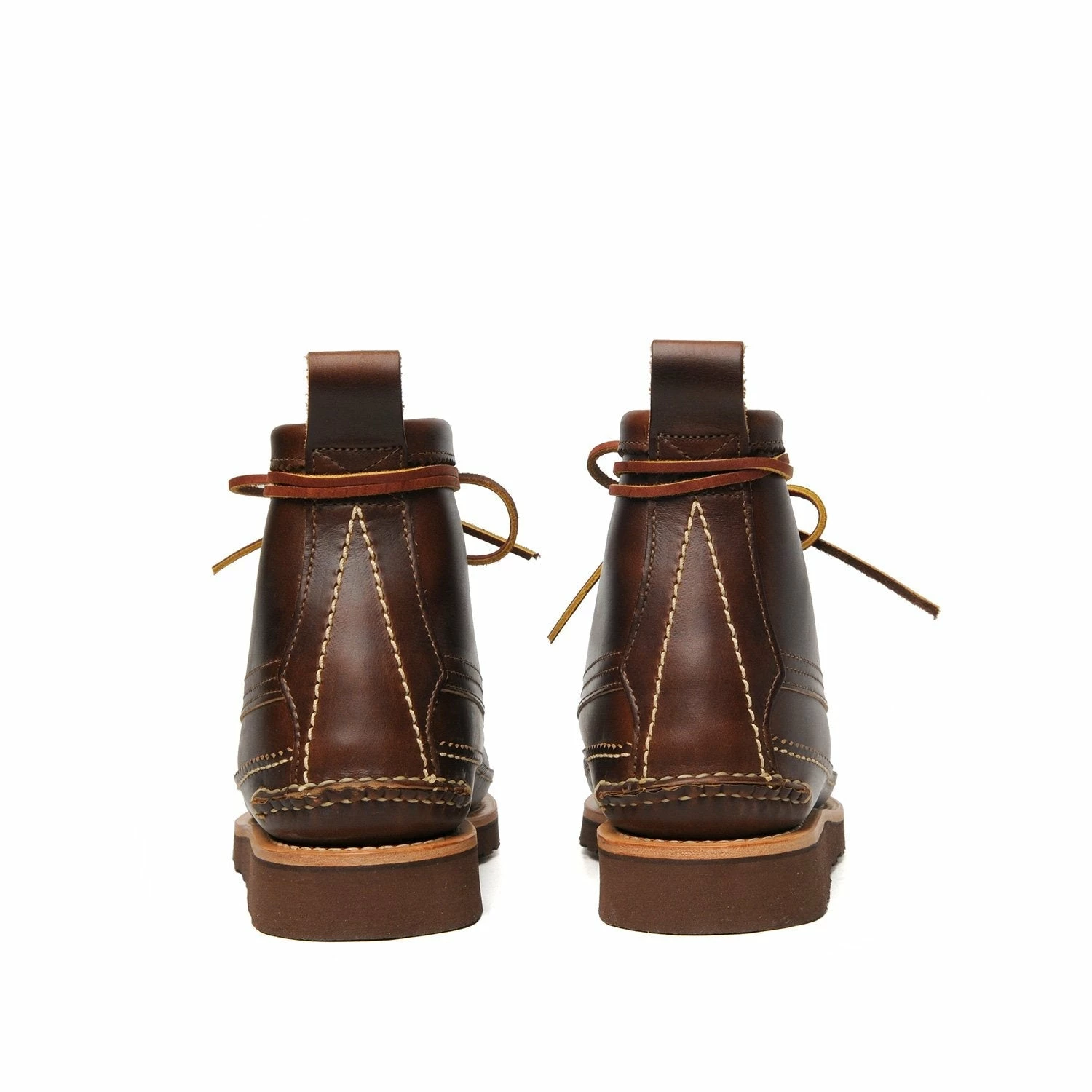 YUKETEN MAINE GUIDE DB | All Handsewn Lace To Toe Boots | G Brown 5 YUKETEN MAINE GUIDE DB | All Handsewn Lace To Toe Boots | G Brown - Image 3