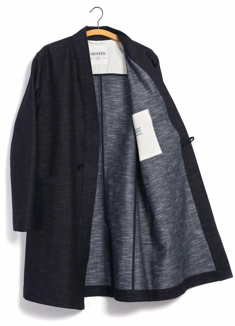 HANSEN GARMENTS MIKAEL | Denim Like Scarecrow’s Coat | True Blue 7 HANSEN GARMENTS MIKAEL | Denim Like Scarecrow’s Coat | True Blue - Image 5