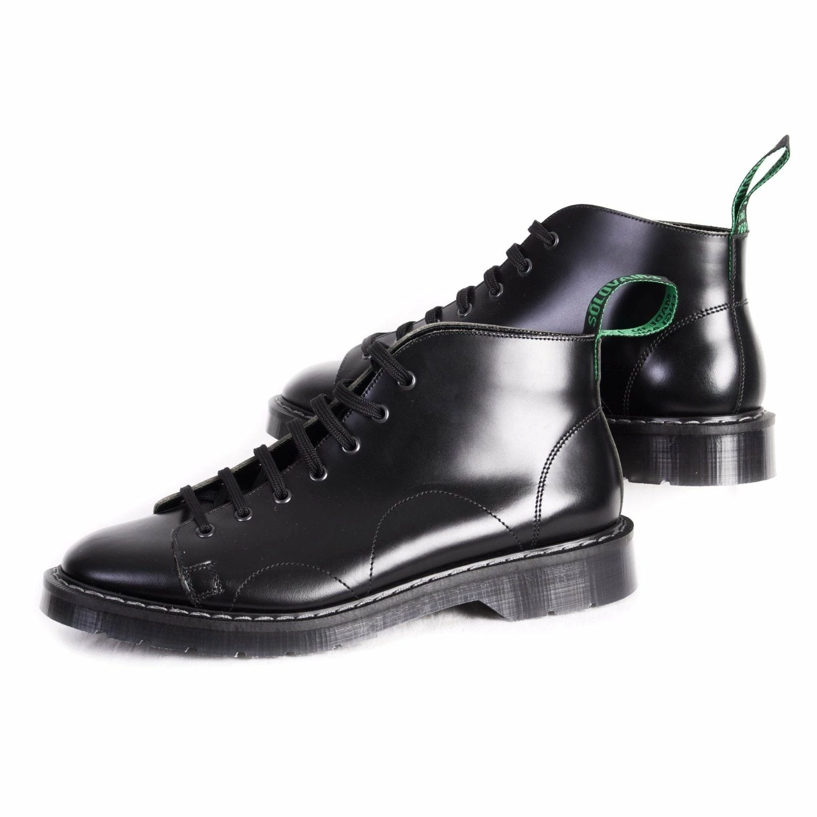 Solovair MONKEY BOOT | 7 Eye | Black 5 Solovair MONKEY BOOT | 7 Eye | Black - Image 3