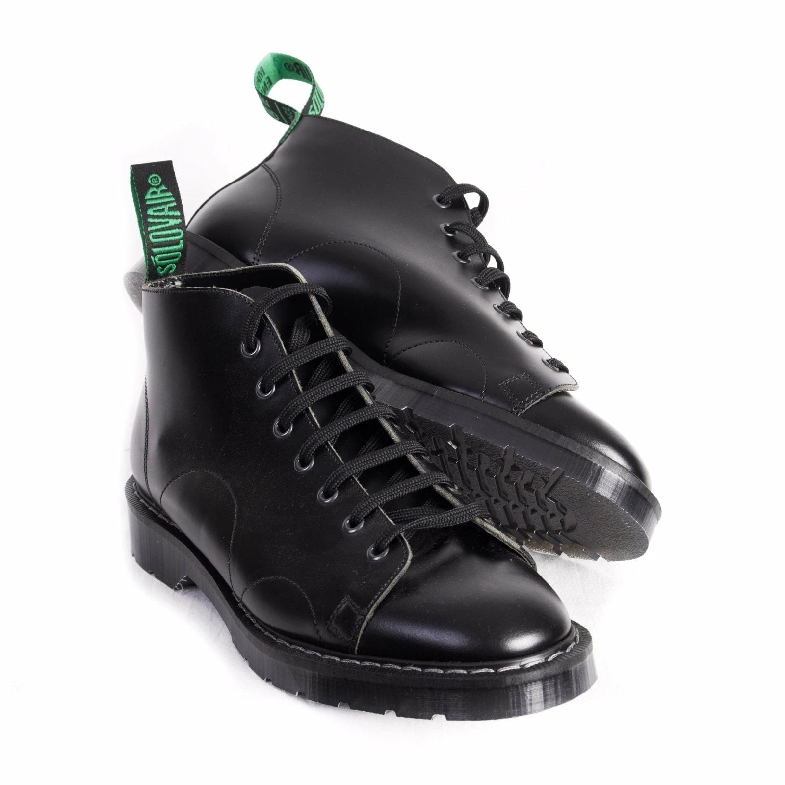 Solovair MONKEY BOOT | 7 Eye | Black 4 Solovair MONKEY BOOT | 7 Eye | Black - Image 2