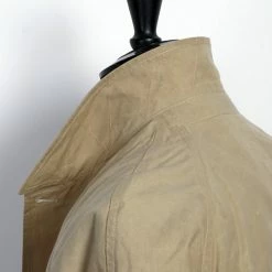 HANSEN GARMENTS MORTEN | Long Windbreaker Coat | Sand -Heschung shop morten long windbreaker coat sand hansen garments 604676