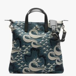 MISMO M/S SHOPPER | Ocean Jacquard/Black 7 MISMO M/S SHOPPER | Ocean Jacquard/Black -Heschung shop ms shopper ocean jacquardblack mismo 669826