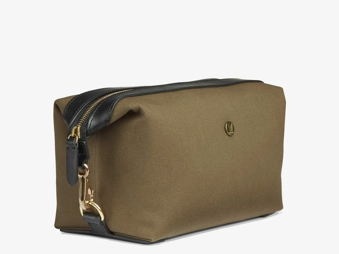 MISMO M/S WASHBAG | Khaki/Black 4 MISMO M/S WASHBAG | Khaki/Black - Image 2